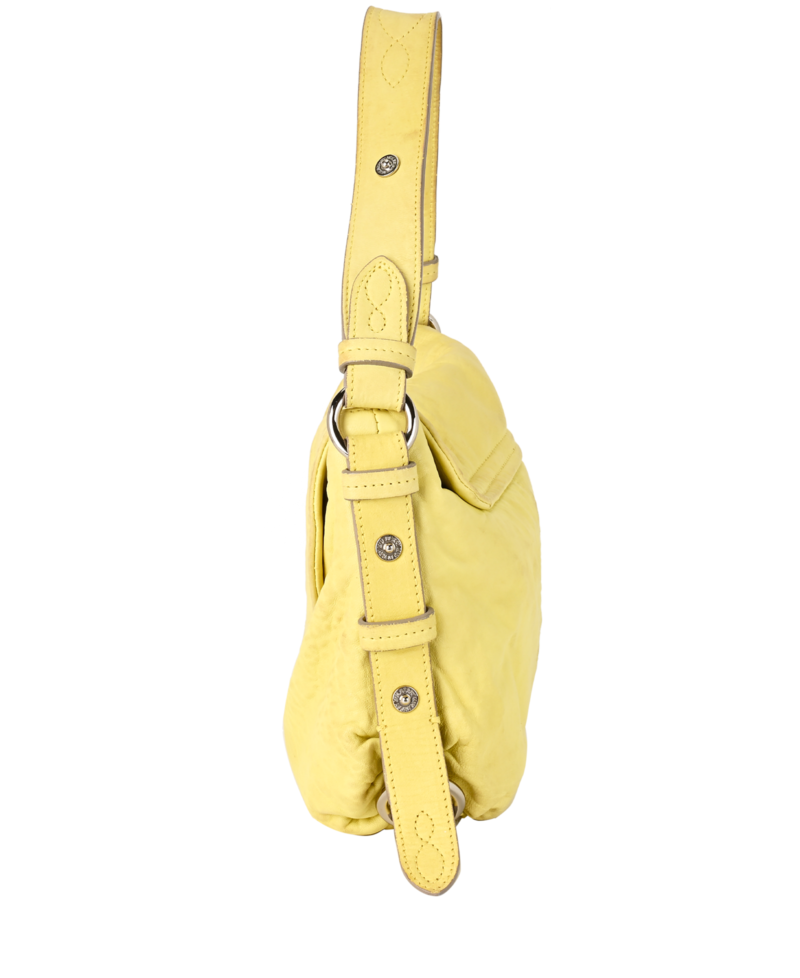 Hayden, &pound;195, Handbags, Yellow, Leather, Bottom view